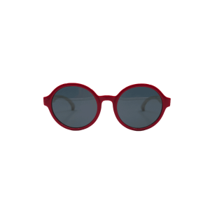 عینک آفتابی بچگانه با فریم قرمز دایره ای VENIZ مدل P5035