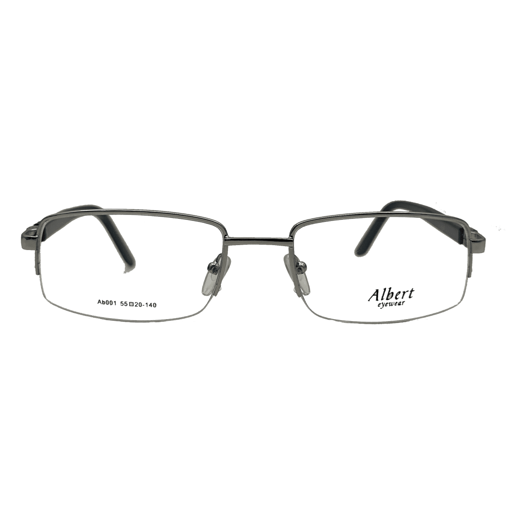 عینک طبی تمام فریم فلزی برند آلبرت Albert مدل Ab001