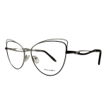 نمای نیم رخ فریم عینک طبی ربکا بلو گربه ای شکل مدل M0003