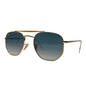 عینک آفتابی RayBan مدل RB3648 طلایی