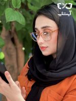 عینک نزدیک بین POLO  شیشه ای نارنجی P123 - Image 2