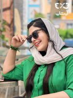 1621c2 شیشه ای دودی مات