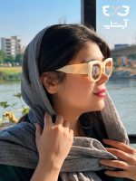 عینک آفتابی زنانه دیور Dior مدل 5223 کرم - Image 7