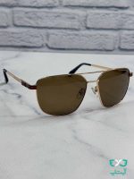 عینک آفتابی پلاریزه پورش دیزاین PORSCHE DESIGN P8876 طلایی دسته مشکی - Image 2