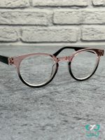 عینک نزدیک بین POLO شیشه ای صورتی مشکی P122