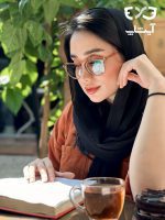 عینک نزدیک بین POLO  شیشه ای نارنجی P123 - Image 8