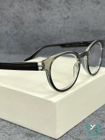 عینک نزدیک بین POLO شیشه ای دودی مشکی P122 - Image 3