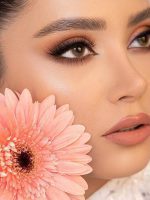 لنز کرمی دهب رنگی فصلی