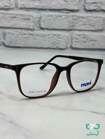 عینک طبی ماوی Mavi مدل HF307 قهوه ای