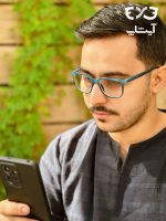 عینک نزدیک بین POLO شیشه ای سبزآبی P121 - Image 2