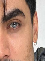 لنز طبی رنگی سالانه مارلی لایت گری Marly light gray - Image 2