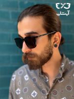 عینک آفتابی پلاریزه ریچل Richel مشکی براق دسته 360 درجه - Image 6