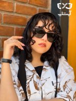 عینک آفتابی پلاریزه ریچل Richel مشکی براق دسته 360 درجه - Image 7