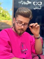 عینک نزدیک بین مگنتی قهوه ای سایز کوچک - Image 2