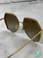 عینک آفتابی گوچی GUCCI کد9308 قهوه ای طلایی - Image 4