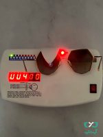 عینک آفتابی گوچی GUCCI کد9308 قهوه ای طلایی - Image 6