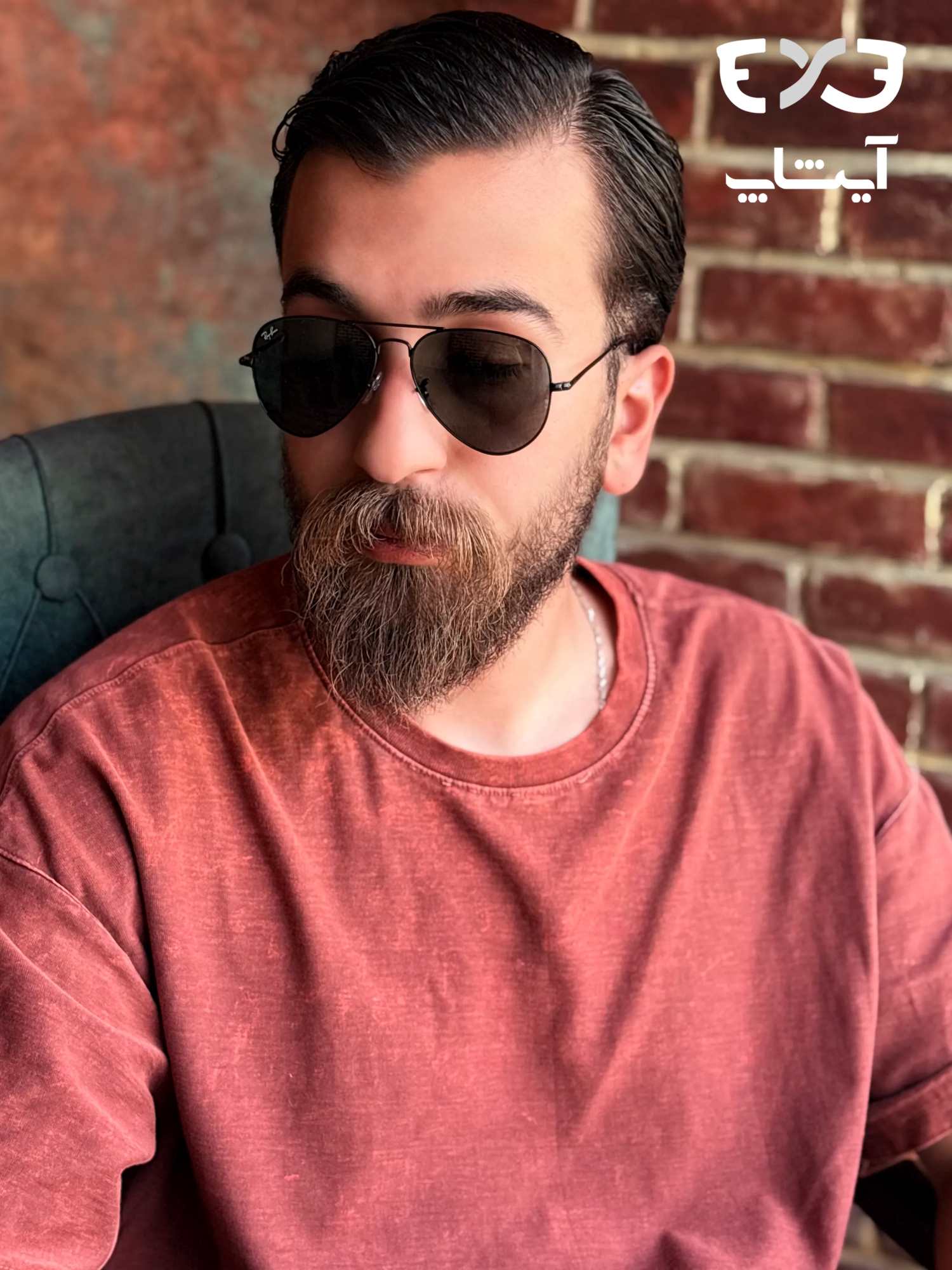 عینک آفتابی ریبن RayBan کد RB3689 — تصویر ۳