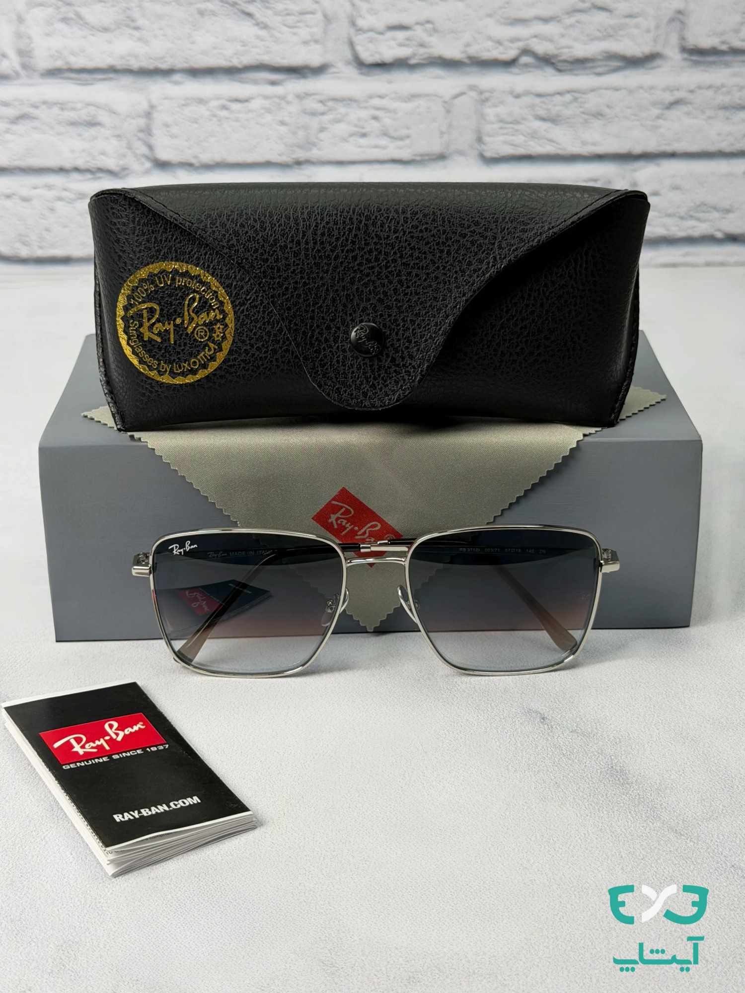 عینک آفتابی ریبن Rayban کد RB3752 — تصویر ۸