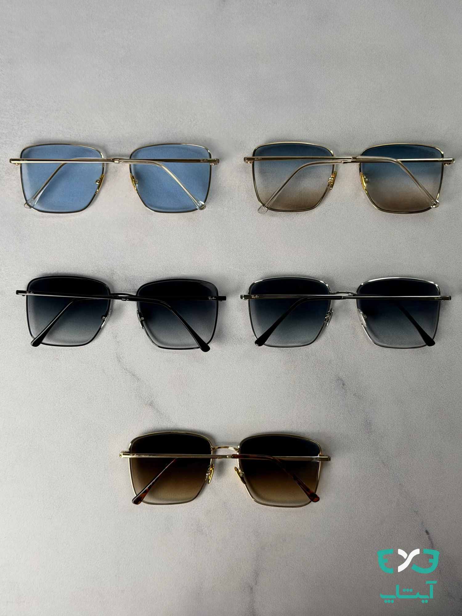 عینک آفتابی ریبن Rayban کد RB3752 — تصویر ۵