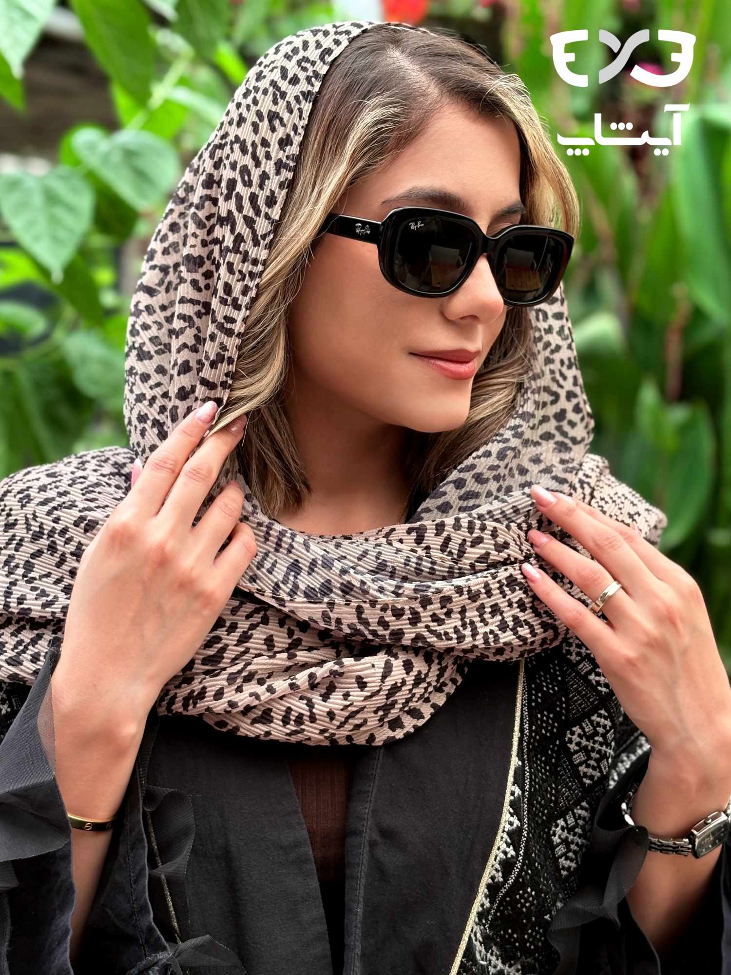 عینک آفتابی ریبن Rayban کد RB4421 — تصویر ۳