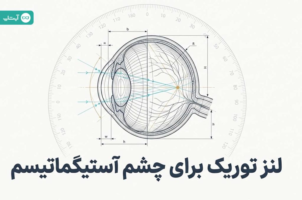 لنز برای چشم های آستیگمات: لنز توریک چیست و چگونه کار میکند؟