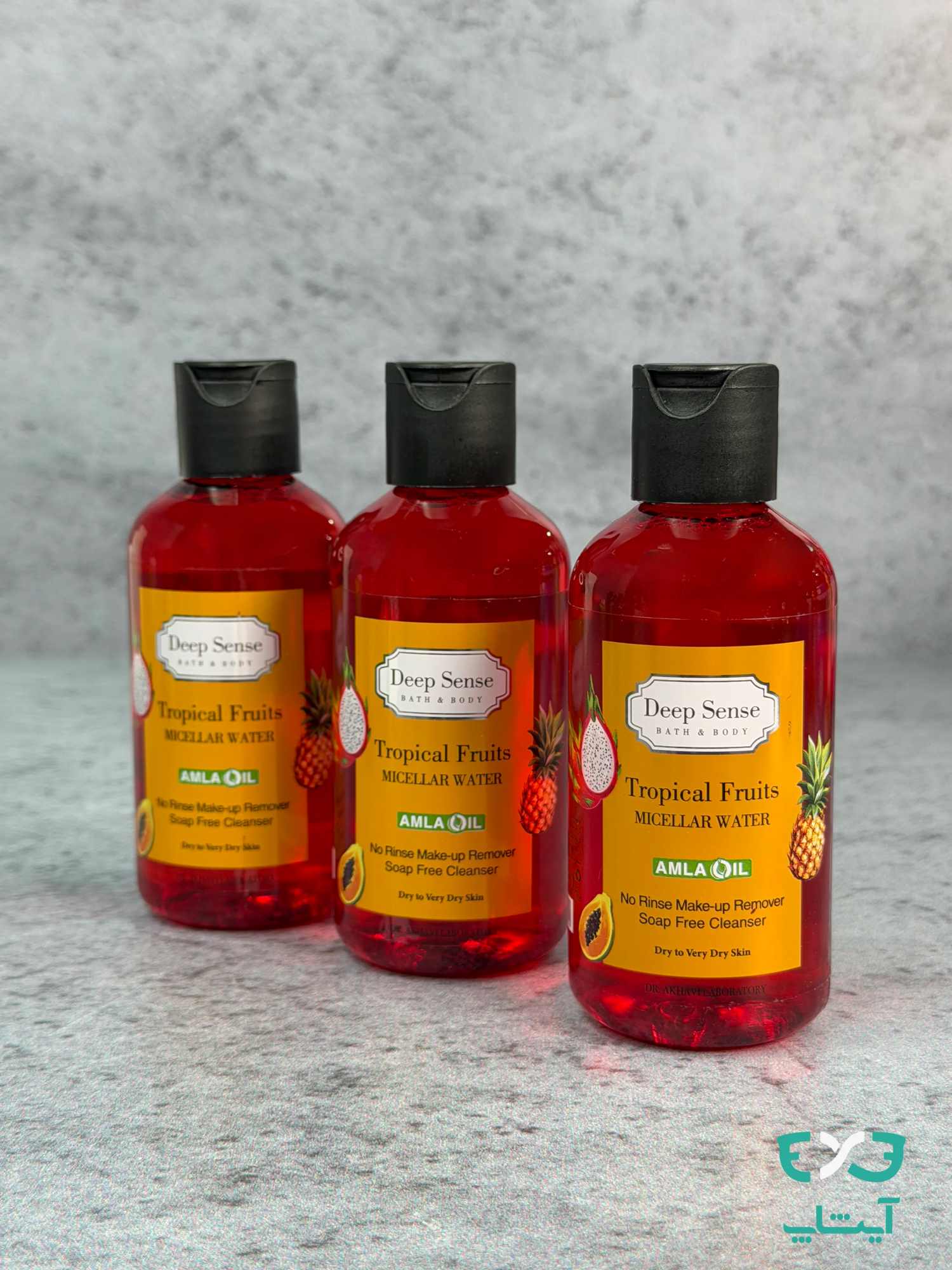 میسلار واتر تروپیکال دیپ سنس مناسب پوست های خشک تا خیلی خشک حجم 150ml